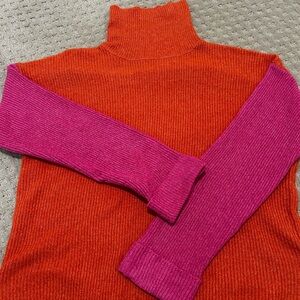 Pink Lily Color Blocked Sweater